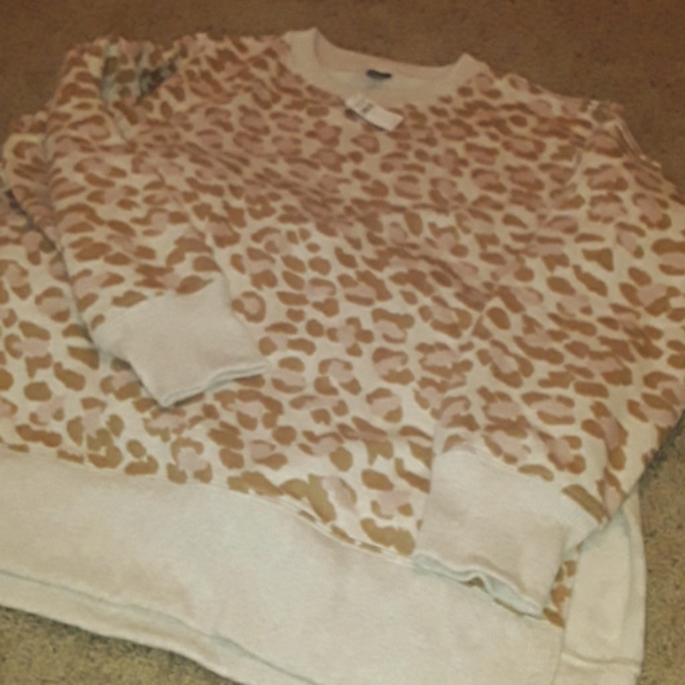 Aerie Cheetah Sweatshirt
